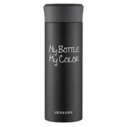LOCK&LOCK 乐扣乐扣 LHC4014BLK 304不锈钢保温杯 黑色 330ml *3件
