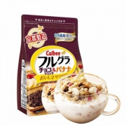 Calbee 卡乐比 巧克力曲奇风味 即食麦片 700g/袋*3件 +凑单1件芒果木瓜口味同款
