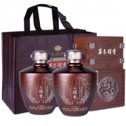 贵州茅台集团出品，茅台醇香 封藏级V100 53度柔和酱香型白酒500ml*2瓶 礼盒装