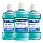 三金西瓜霜 漱口水薄荷味500ml*3*3件