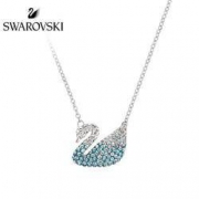 SWAROVSKI 施华洛世奇 5512095 蓝色渐变大天鹅项链
