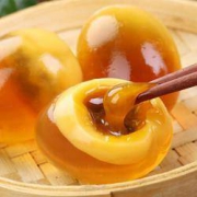 草帽熊 黄金溏心皮蛋松花蛋 6枚