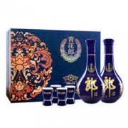 郎酒 青花郎 陈酿 53度 礼盒装 500ml*2瓶白酒 口感酱香型