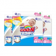 88VIP、双11预告：GOO.N 大王 婴儿纸尿裤 NB90片 90*3包 188.26元包邮（需用券）