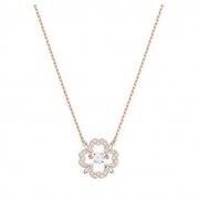 双11预告：SWAROVSKI 施华洛世奇 5408437 花朵玫瑰金色项链 399元包税包邮（双重优惠）
