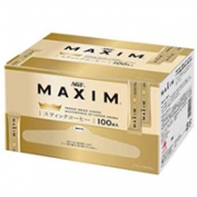 AGF Maxim 速溶纯黑咖啡粉提神无糖 100条