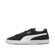 【返场识货】Puma Suede S Lace-Up 休闲鞋 黑灰白 领券立减30