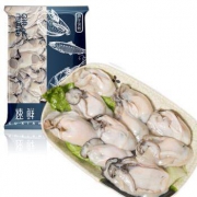 18点开始：速鲜 新鲜活剥冷冻生蚝肉 1000g 约60-80个左右