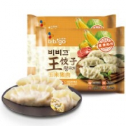 多款可选：bibigo 必品阁 玉米猪肉王饺子 350g*2袋*10件