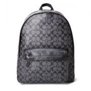 COACH 蔻驰 Charles系列 男士真皮条纹双肩背包 F72483