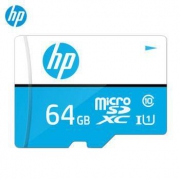 HP 惠普 TF（MicroSD）存储卡U1 C10 高速移动版 64G