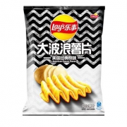 乐事（Lay's）休闲零食 大波浪薯片原味 6种口味自选 135克*3件