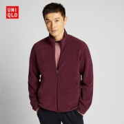 UNIQLO 优衣库 418711 男装摇粒绒拉链茄克