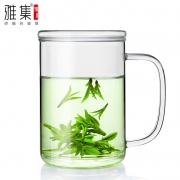 ￥25.9 雅集 高颜值大容量玻璃杯茶杯办公室水杯子