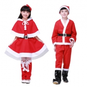 博歌 圣诞老人服套装 男/女 100-170cm可选 6元包邮（需用券）