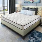 0点开始，Sleemon 喜临门 极光白 邦尼尔弹簧床垫180*200*20cm