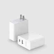 AKAVO 爱否开物 USB双口充电器 30W（1A1C）