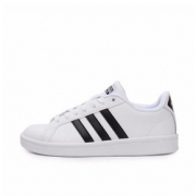【返场识货】adidas NEO Cloudfoam 休闲板鞋 白黑 活动价337包邮到手
