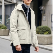 11日0点、双11预告：MARK FAIRWHALE 马克华菲 719315017011616 男士工装羽绒服 低至273元