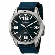 中亚Prime会员：SEIKO 精工 Solar SNE329 男款太阳能腕表