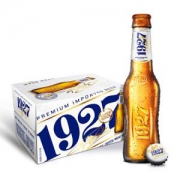 SUPERBOCK超级波克 1927晶白小麦啤酒208ml*24瓶*2件