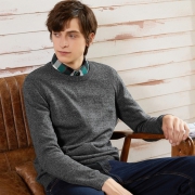 JEANSWEST 真维斯 191001 男士圆领针织衫 *2件 83.86元包邮（立减，合41.93元/件）