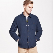NAUTICA 诺帝卡 NA003156 格子衬衫款羽绒服 669元