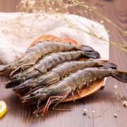 wecook 味库 越南进口黑虎虾盒装 净重400g 13-12只/盒 *3件