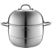 MAXCOOK 美厨 二层蒸锅 30CM +凑单品 63.7元包邮