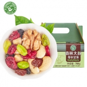 森林大叔 每日坚果 天天坚果B款 780g 盒装 *2件 +凑单品 85.2元（合42.6元/件）