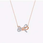 真心好礼：SWAROVSKI 施华洛世奇 LIFELONG BOW 5440636 蝴蝶结项链