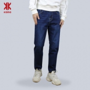 KAMA 专柜同款 男士休闲水洗牛仔裤