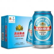 燕京啤酒 11度 蓝听啤酒330ml*24听整箱装