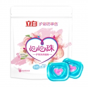 凑单品：立白 洗衣凝珠 双色心心珠 体验装 7颗 1元