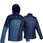 双11预告：DECATHLON 迪卡侬 TRAVEL 500  8369802 男/女款三合一冲锋衣 479.9元包邮