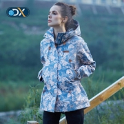 Discovery 防水透湿5千/3千 女时尚款单层冲锋衣