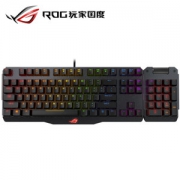 历史低价： ASUS 华硕 玩家国度 CLAYMORE 分离式RGB机械键盘 青轴