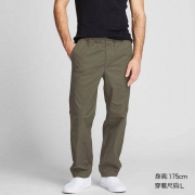 UNIQLO 优衣库 418481 男士棉质松紧九分裤