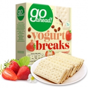go ahead! 酸奶涂层水果夹心饼干 草莓味 178g *7件 62.3元（双重优惠）