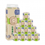 C&S 洁柔 自然木系列 卷纸 4层140克10卷 *5件 71元包邮（需用券，合14.2元/件）