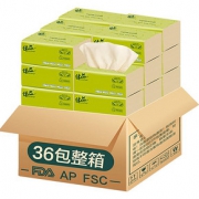 27日0点： 佳益 丝竹本色抽纸 3层 240抽*36包 117*180mm