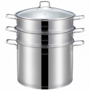 PLUS会员、新低价： Momscook 慕厨 MT26ST 双层复底蒸锅 26cm +凑单品