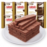 京东PLUS会员：Richoco 丽巧克 Nabati 威化饼干 巧克力味 348g*7 +软心趣 布朗尼风味 曲奇饼干 112g *7件 69.5元（双重优惠）