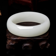 缘于玉 白玉手镯 5.3cm-6.5cm 19元包邮（需用券）