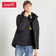 降温保暖：Baleno 班尼路 88837581 男士连帽棉服 *2件