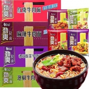 康师傅 劲爽拉面  随机口味混合 24袋 至少3口味