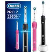 2支，Oral-B 欧乐-B Pro 2 3D电动牙刷 2950N 特别版