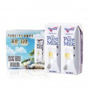 88VIP：Theland 纽仕兰 4.0g乳蛋白全脂纯牛奶 250ml*3盒 *12件 90.63元（双重优惠）
