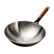 KITCHEN TIME 厨时代 无涂层炒锅 30cm