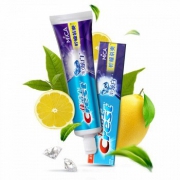 Crest 佳洁士 3D炫白 柠檬茶爽牙膏 180g *2件
